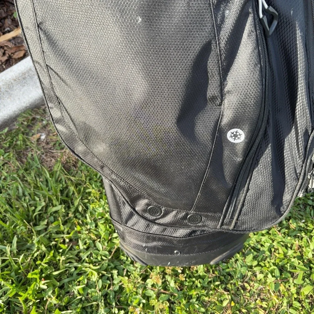 Sun Mountain Golf Cart Bag Mens Large Black 14-Way Divider Wuskowhan Pockets